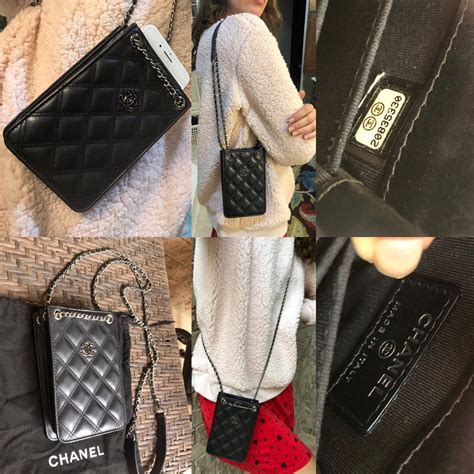 chanel phone holder crossbody bag quilted lambskin|CHANEL Shiny Lambskin Quilted Flap Phone Holder With Chain .